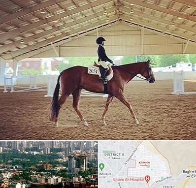 باشگاه سوارکاری در عظیمیه کرج 