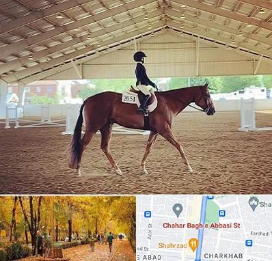 باشگاه سوارکاری در چهارباغ اصفهان