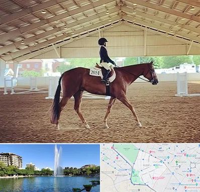 باشگاه سوارکاری در کوهسنگی مشهد