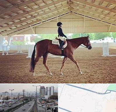 باشگاه سوارکاری در بلوار ارتش