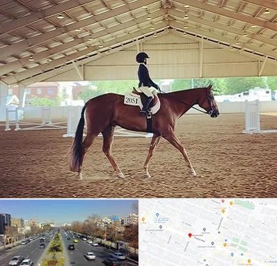 باشگاه سوارکاری در بلوار معلم مشهد