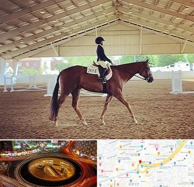 باشگاه سوارکاری در میدان ولیعصر