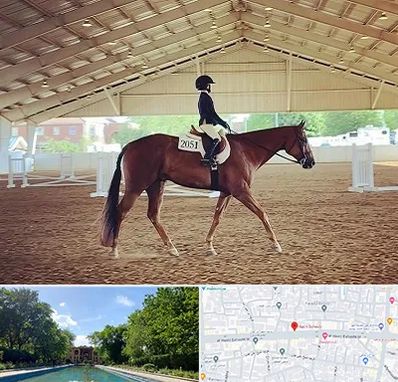 باشگاه سوارکاری در هشت بهشت اصفهان