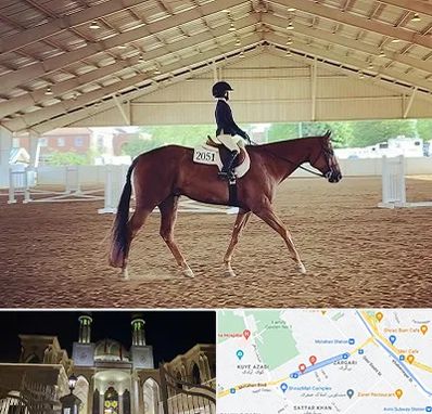 باشگاه سوارکاری در زرگری شیراز