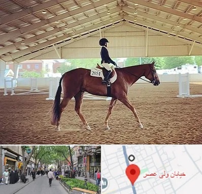 باشگاه سوارکاری در ولیعصر شهریار