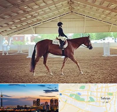 باشگاه سوارکاری در غرب تهران 