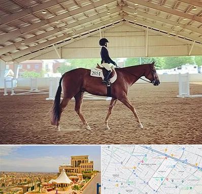 باشگاه سوارکاری در هاشمیه مشهد