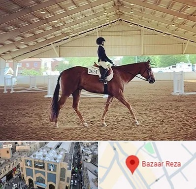 باشگاه سوارکاری در بازار رضا مشهد