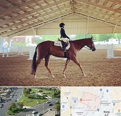 باشگاه سوارکاری در شاهین ویلا کرج