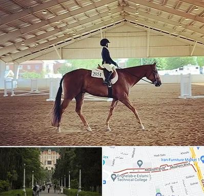 باشگاه سوارکاری در بلوار معلم رشت