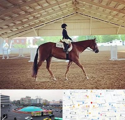 باشگاه سوارکاری در میدان انقلاب