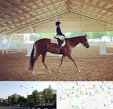 باشگاه سوارکاری در میدان کاج