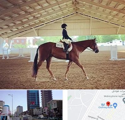 باشگاه سوارکاری در چهارراه طالقانی کرج