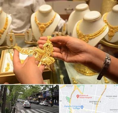 طلا فروشی در ظفر 