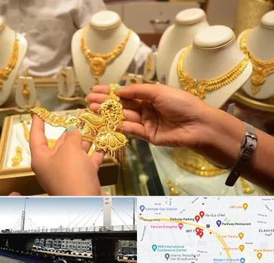 طلا فروشی در پارک وی