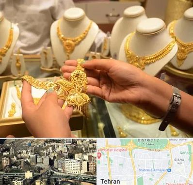 طلا فروشی در مرزداران 