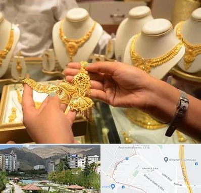 طلا فروشی در شهر زیبا