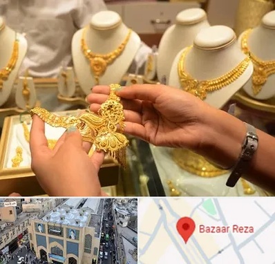 طلا فروشی در بازار رضا مشهد