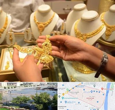 طلا فروشی در گلستان اهواز