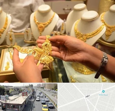 طلا فروشی در خیابان دماوند