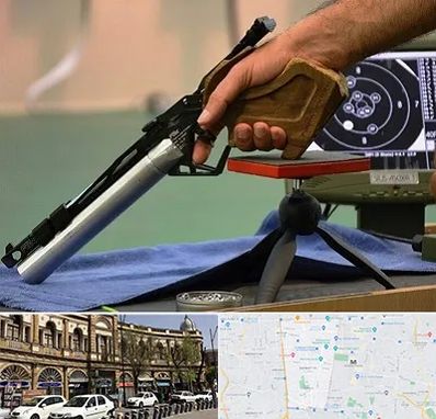 مربی تیراندازی در منطقه 11 تهران