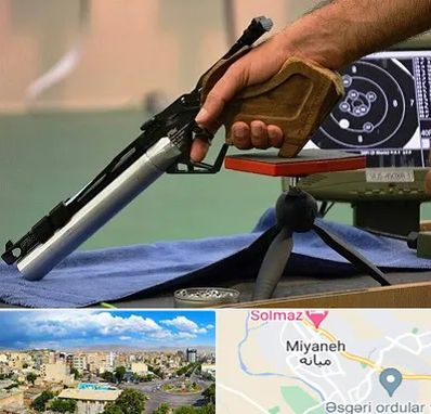 مربی تیراندازی در میانه