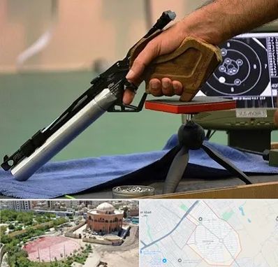 مربی تیراندازی در گلستان اسلامشهر