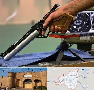 مربی تیراندازی در ایرانشهر