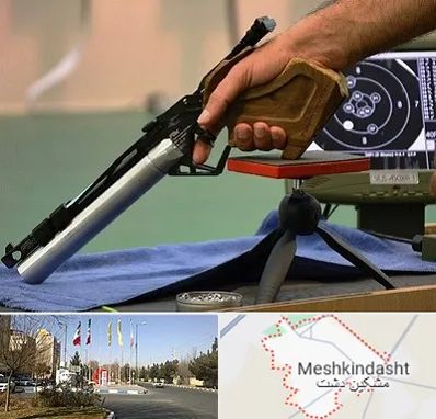 مربی تیراندازی در مشکین دشت