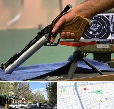 مربی تیراندازی در کوی فیروز تبریز