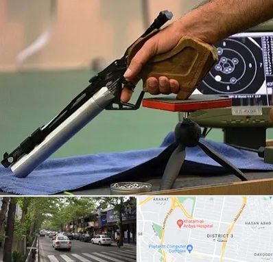 مربی تیراندازی در ظفر 