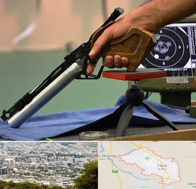 مربی تیراندازی در یاسوج