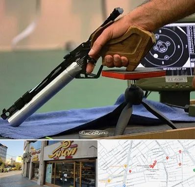 مربی تیراندازی در عطاران قم