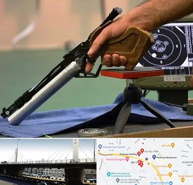 مربی تیراندازی در پارک وی