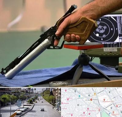 مربی تیراندازی در خیابان زند شیراز