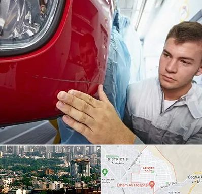 تشخیص رنگ خودرو در عظیمیه کرج 