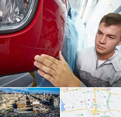 تشخیص رنگ خودرو در شهرک راه آهن