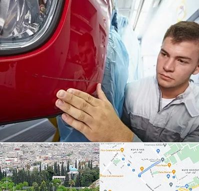 تشخیص رنگ خودرو در محلاتی شیراز