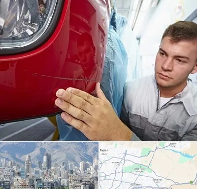 تشخیص رنگ خودرو در شمال شرق تهران