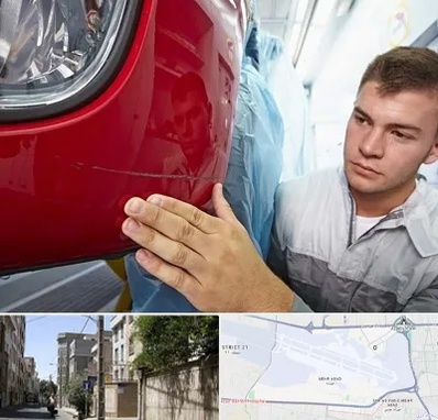 تشخیص رنگ خودرو در مهرآباد