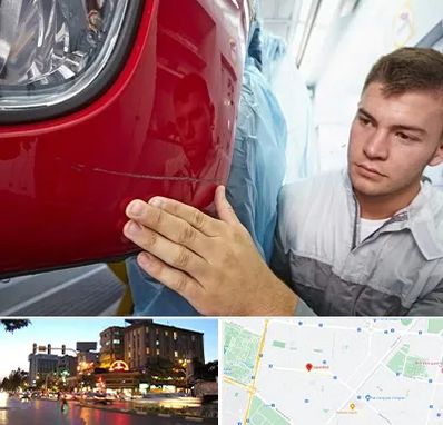 تشخیص رنگ خودرو در بلوار سجاد مشهد