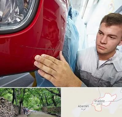 تشخیص رنگ خودرو در شاندیز مشهد