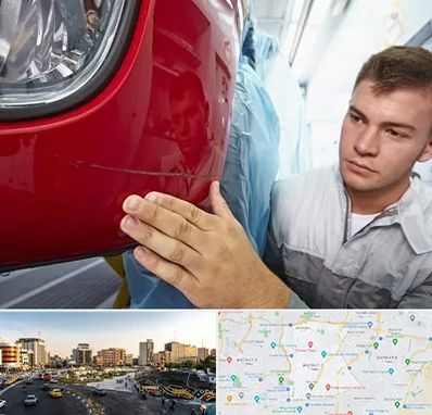 تشخیص رنگ خودرو در منطقه 7 تهران