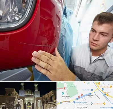 تشخیص رنگ خودرو در زرگری شیراز