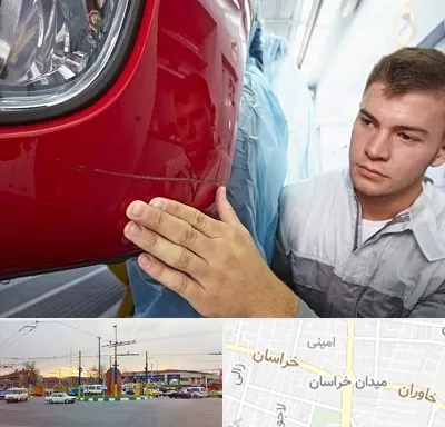 تشخیص رنگ خودرو در میدان خراسان