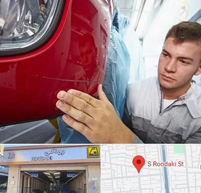 تشخیص رنگ خودرو در رودکی