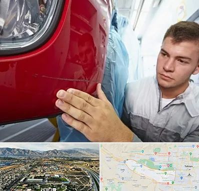 تشخیص رنگ خودرو در منطقه 21 تهران