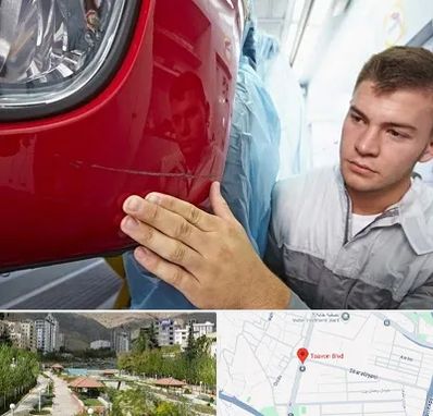 تشخیص رنگ خودرو در بلوار تعاون