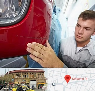 تشخیص رنگ خودرو در مولوی
