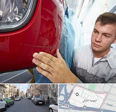 تشخیص رنگ خودرو در مجیدیه شمالی